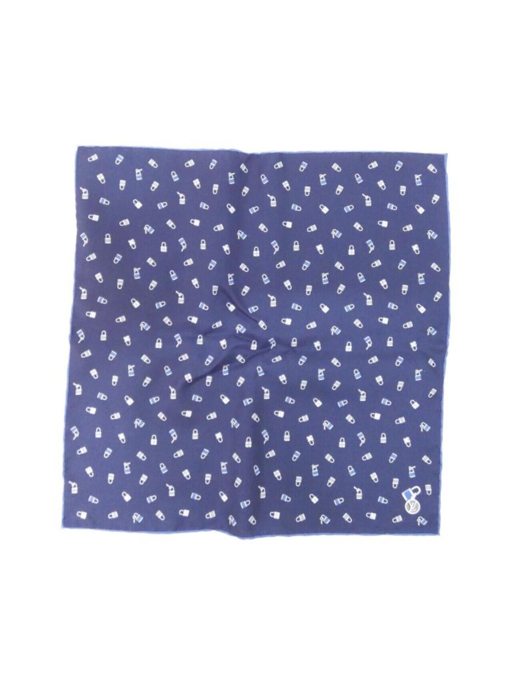 Louis Vuitton Pochette Lockme Pocket Square Pouch